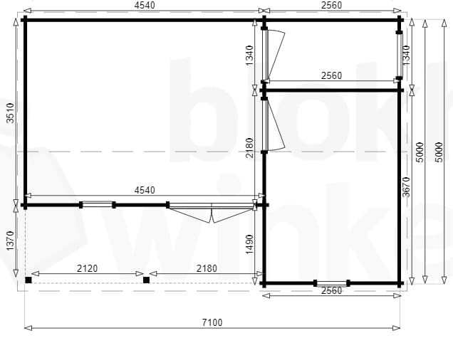 Plattegrond Leonessa