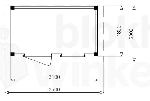 Plattegrond Douglas Tuinhuis Melbourne 350x200