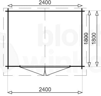 Plattegrond Milano geïmpregneerd