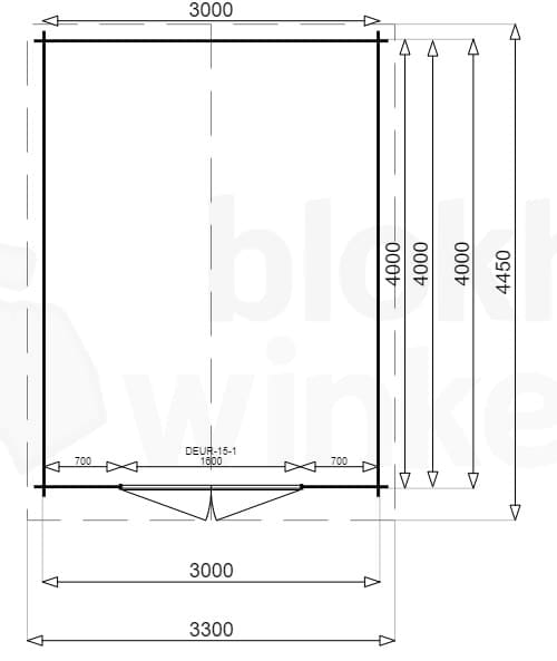 Plattegrond Montana 300x400