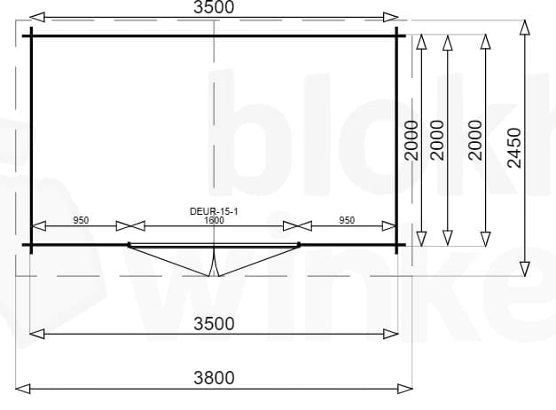Plattegrond Montana 350x200