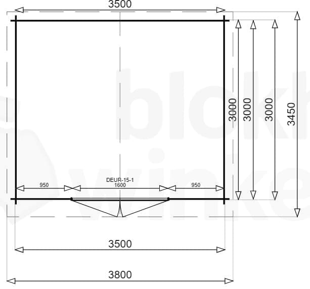 blokhut Montana 350x300 - Luxhouse - FFMO350300 - 370x320