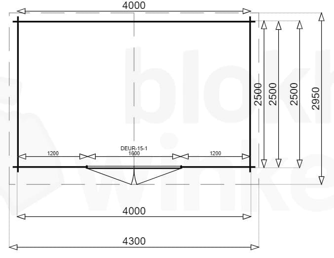 Plattegrond Montana 400x250