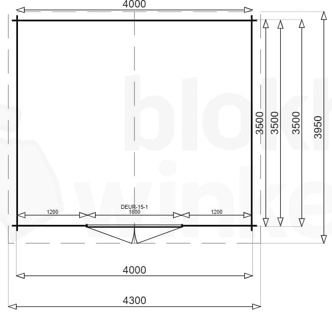Plattegrond Montana 400x350