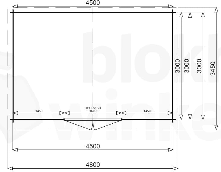 Plattegrond Montana 450x300 geïmpregneerd