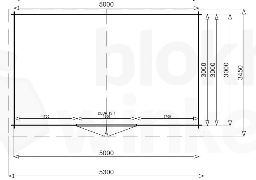Plattegrond Montana 500x300