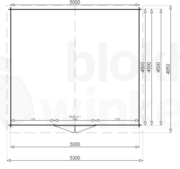 Plattegrond Montana 500x450