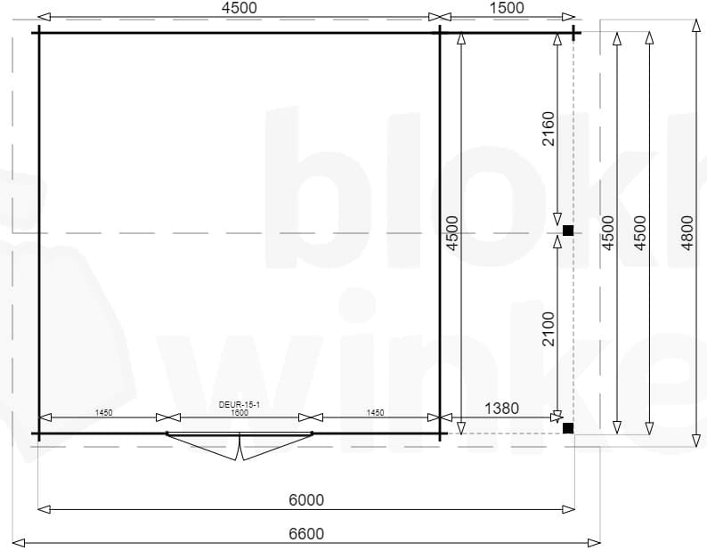 Plattegrond Montana Lounge 450x450