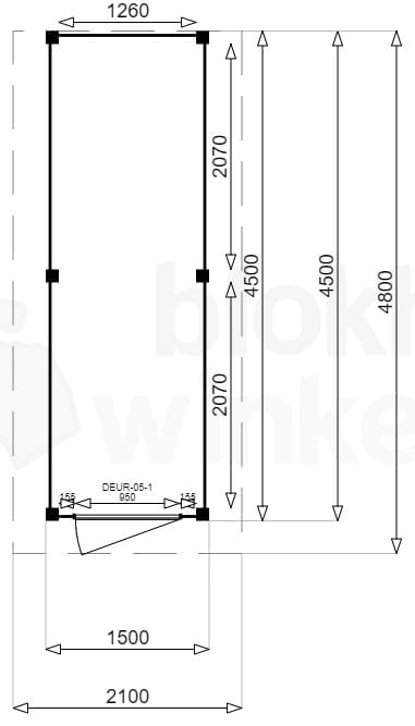 Plattegrond New Jersey 150x450