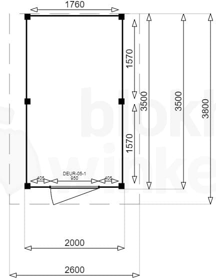Plattegrond New Jersey 200x350