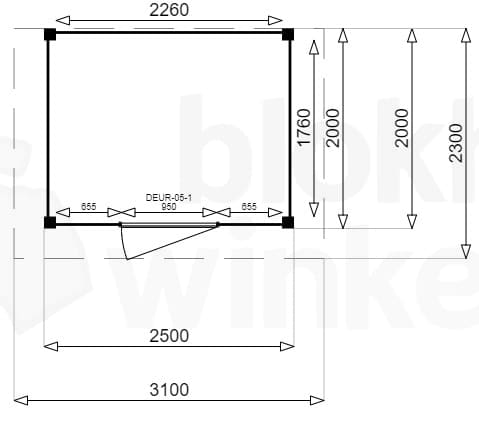 Plattegrond New Jersey 250x200