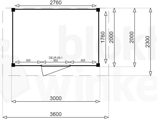 Plattegrond New Jersey 300x200 geïmpregneerd