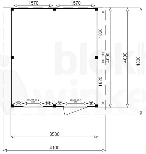 Plattegrond New Jersey 350x400 geïmpregneerd