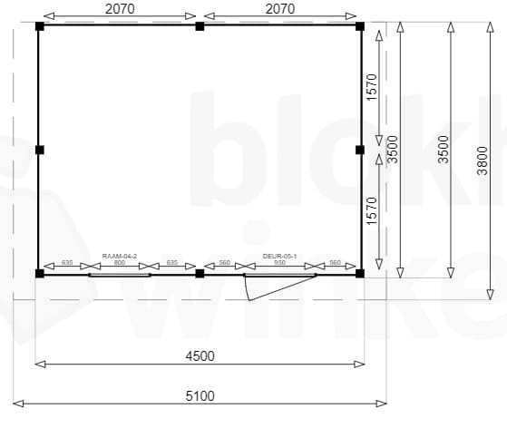 Plattegrond New Jersey 450x350