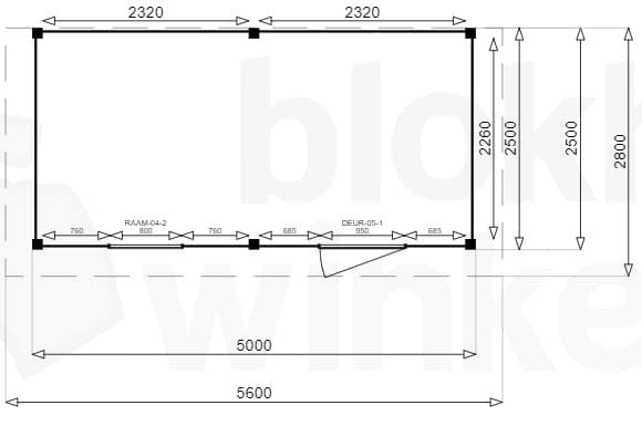 Plattegrond New Jersey 500x250 geïmpregneerd