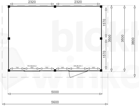 Plattegrond New Jersey 500x350