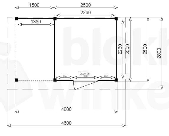 Plattegrond New Jersey Lounge 250x250