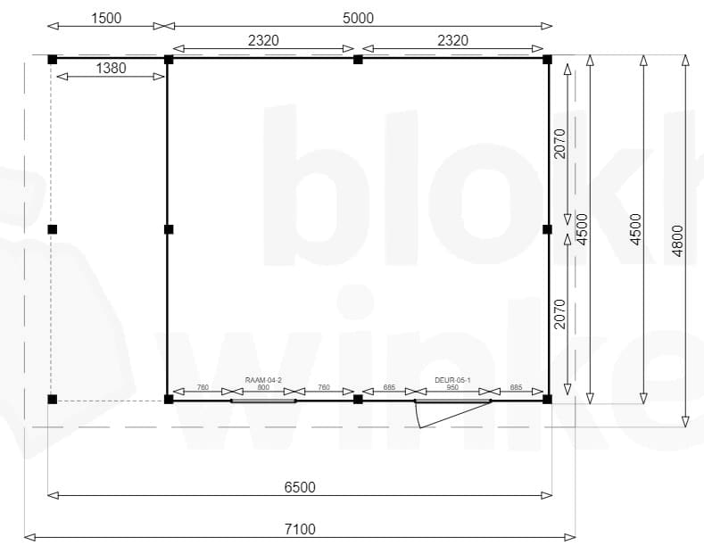 Plattegrond New Jersey Lounge 500x450 geïmpregneerd