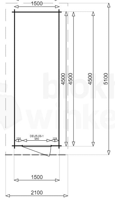 Plattegrond New York 150x450