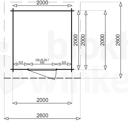 Plattegrond New York 200x200 gecoat