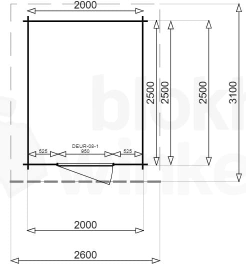 Plattegrond New York 200x250 gecoat