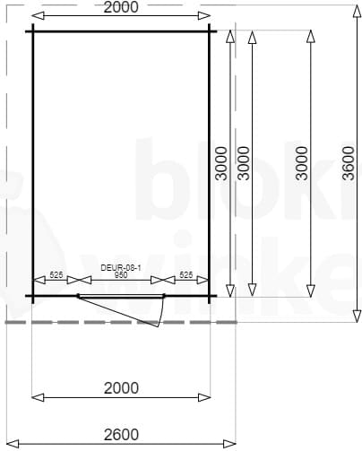 Plattegrond New York 200x300