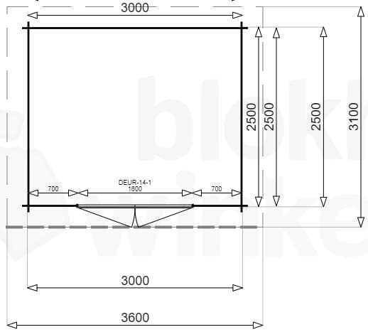 blokhut New York 300x250 - Luxhouse - FFNY300250 - 320x270