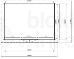 blokhut New York 500x350 gecoat - Luxhouse - FFNY500350-GECOAT - 520x370