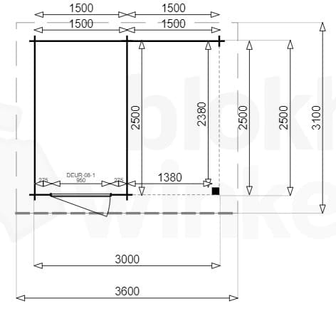 blokhut New York Lounge 150x250 - Luxhouse - FFNYL150x250 - 170x270