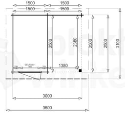 blokhut New York Lounge 150x250 - Luxhouse - FFNYL150x250 - 170x270