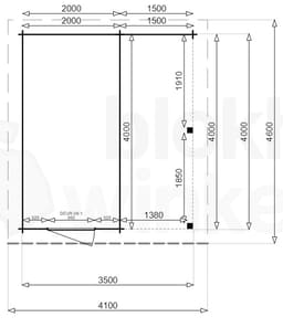 blokhut New York Lounge 200x400 - Luxhouse - FFNYL200x400 - 220x420