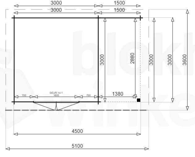 Plattegrond New York Lounge 300x300