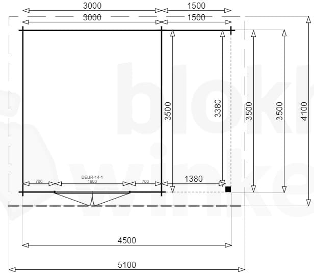 Plattegrond New York Lounge 300x350 gecoat