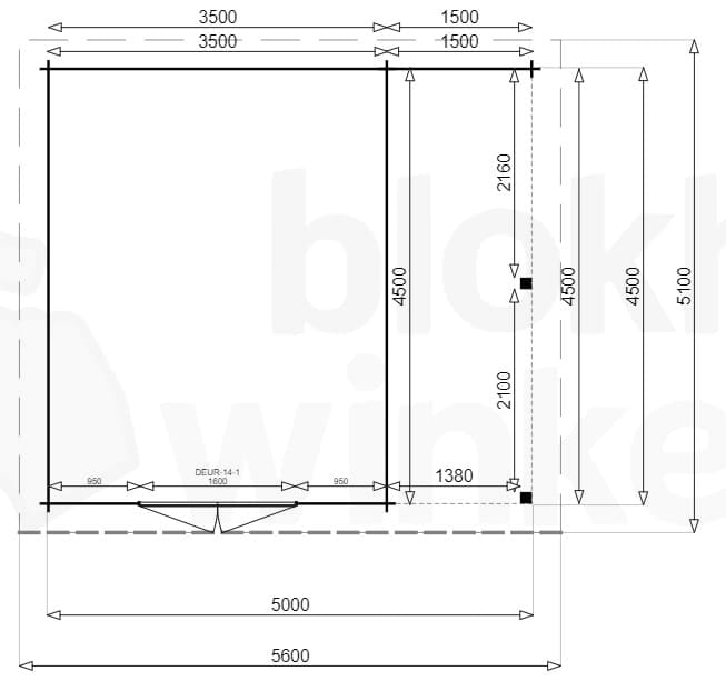 Plattegrond New York Lounge 350x450 geïmpregneerd