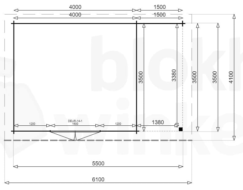 Plattegrond New York Lounge 400x350 geïmpregneerd