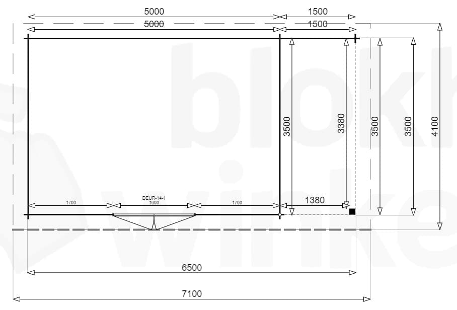 Plattegrond New York Lounge 500x350 geïmpregneerd
