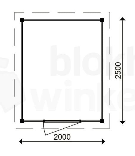 Plattegrond Oxfordshire 200x250