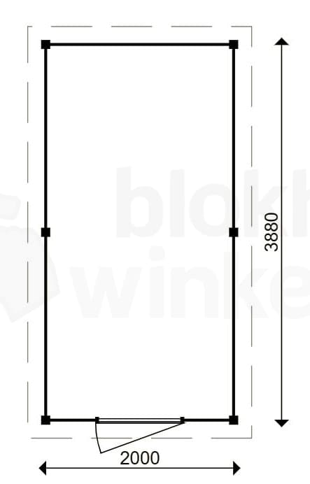 Plattegrond Oxfordshire 200x388