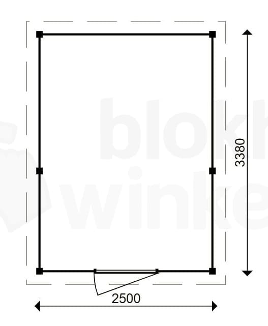 Plattegrond Oxfordshire 250x338