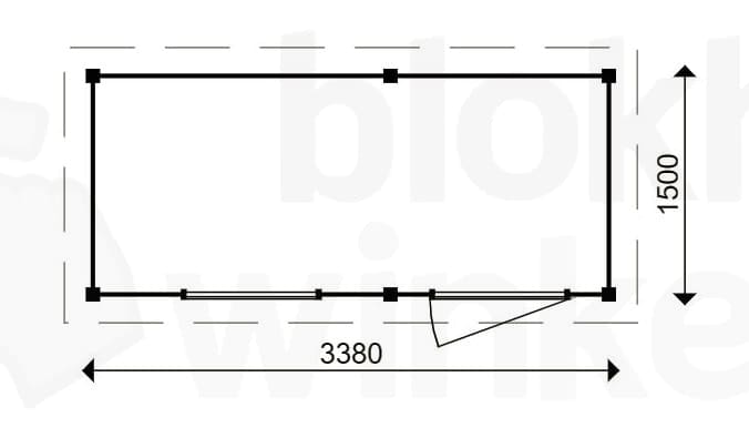 Plattegrond Oxfordshire 338x150 geïmpregneerd