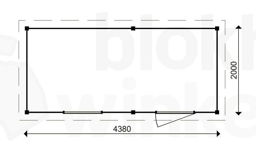 Plattegrond Oxfordshire 438x200 geïmpregneerd