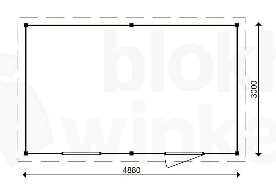 Plattegrond Oxfordshire 488x300 geïmpregneerd