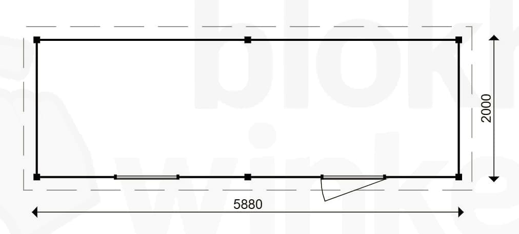 Plattegrond Oxfordshire 588x200