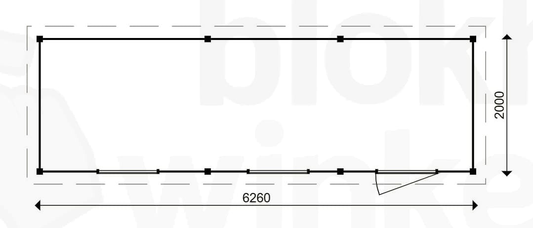 Plattegrond Oxfordshire 626x200