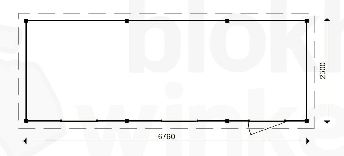 Plattegrond Oxfordshire 676x250