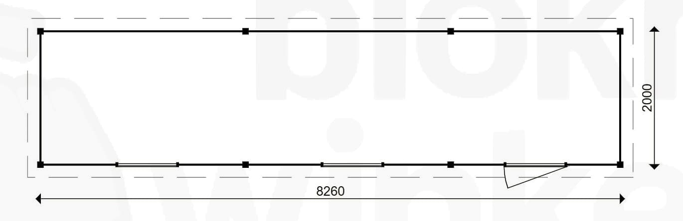 Plattegrond Oxfordshire 826x200 geïmpregneerd