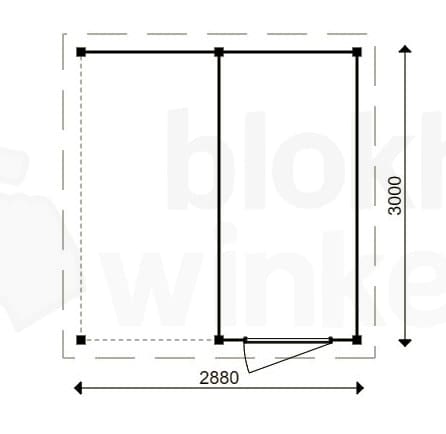 Plattegrond Oxfordshire Lounge 150x300