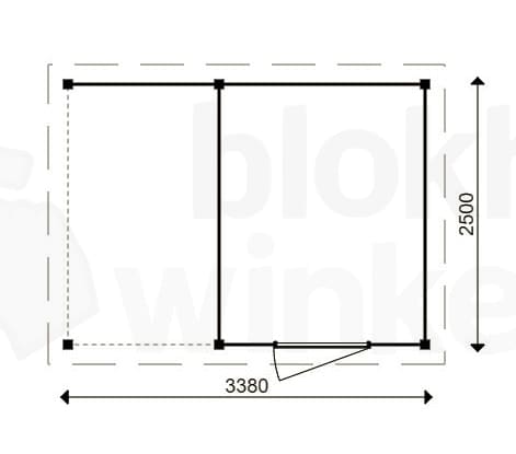 Plattegrond Oxfordshire Lounge 200x250