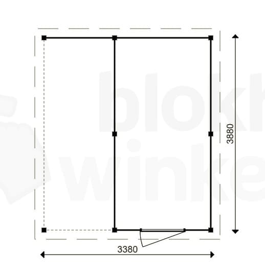 Plattegrond Oxfordshire Lounge 200x388
