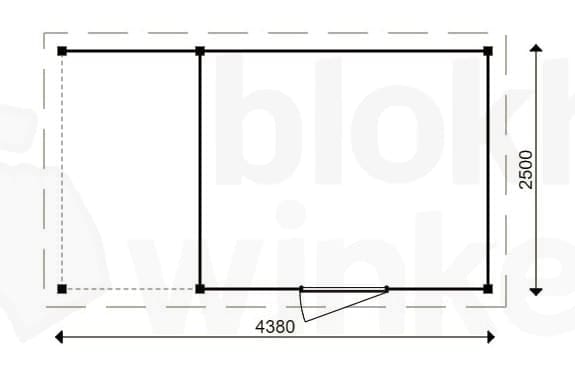 Plattegrond Oxfordshire Lounge 300x250